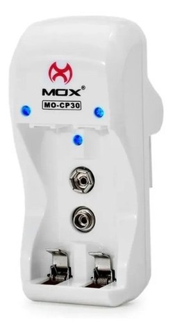 CARREGADOR DE BATERIA COM 2 PILHAS AA 2600MHA MOX MO-CP31? - Foto 5