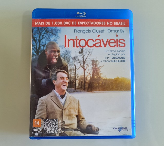 Bluray Intocáveis (intouchables) - Omar Sy e François Cluzet - Ótimo