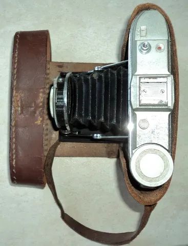 Antiga Agfa Isolette de Fole Made in Germany, ( para Colecionador, Decoração, Cenográfico) - Foto 4