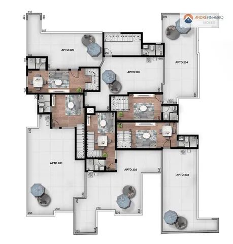 Cobertura com 3 quartos sendo 01 com suite à venda, 126 m² por R$ 355.000 - Xangri-Lá - Co - Foto 4