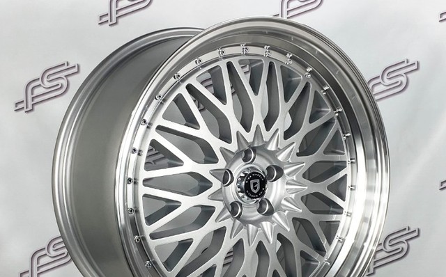 Rodas Gisa Flow Forming Cevi Prata 5x100 - 20x8,5 - Foto 4