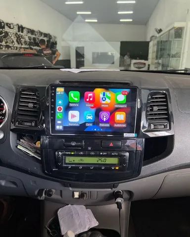 Multimídia hillux e sw4 9 polegadas 