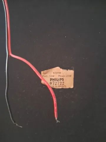 2 Caixas de Som Philips, anos 1990  - Foto 2