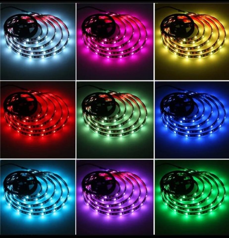 Fita led USB com 5 metros 