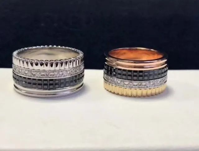 Anel aliança Boucheron banho de ouro 18k - Foto 3