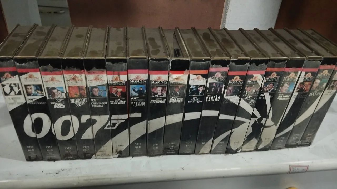 Coleção 007 Completo Fita VHS - Brechokinho  - Foto 2