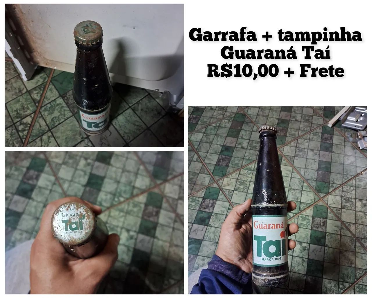 Garrafa + tampinha Guaraná Taí  - Foto 4