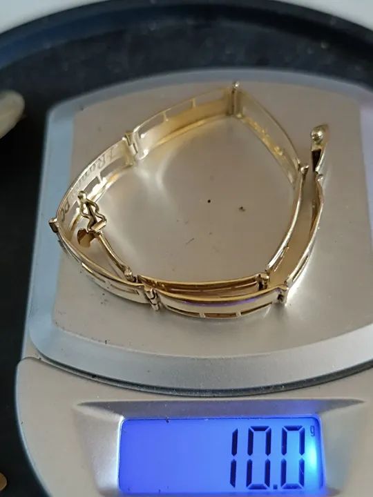 Bracelete Masculino Ouro 18k - Foto 2