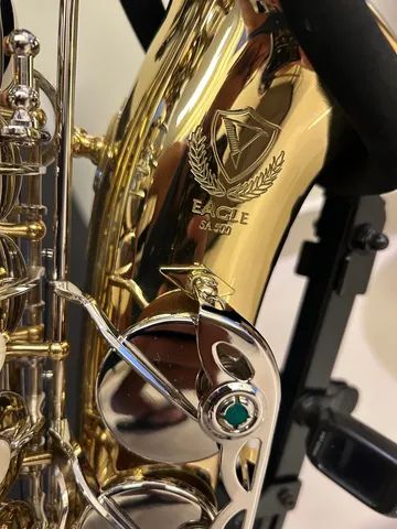 Saxofone Alto EAGLE Niquelado - SA500N - Saxofone Alto EAGLE Niquelado -  SA500N - Eagle