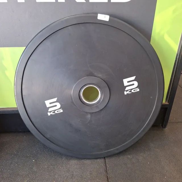 Anilha Bumper Olímpica 5KG - R$ 164,90 a vista