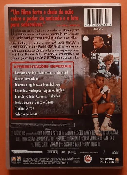 Dvd Gladiator O Desafio (Encarte Interno) - Foto 2