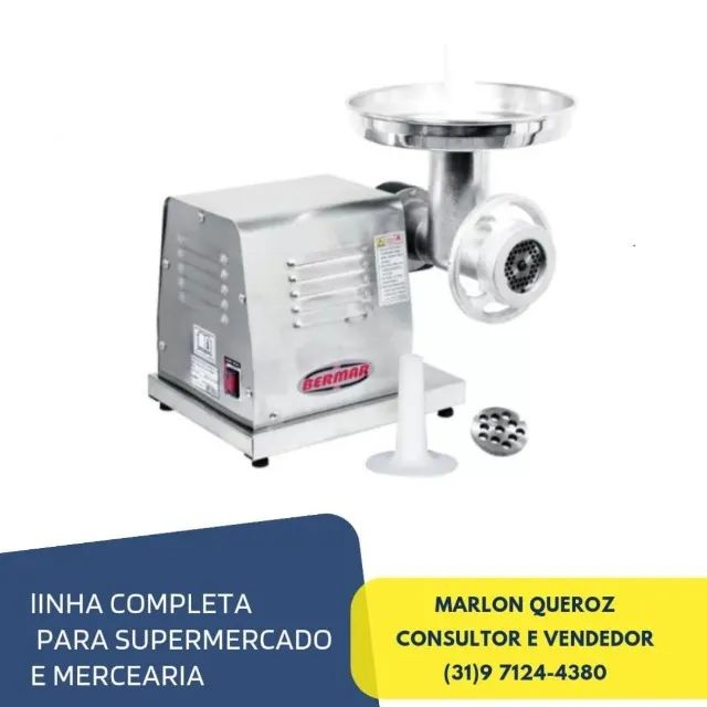 Moedor de Carne Boca 8 Bermar 