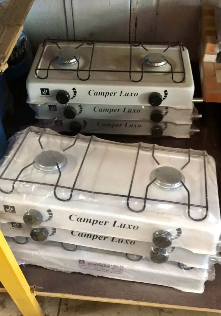 Fogão portátil 2 bocas a gás  - Foto 3