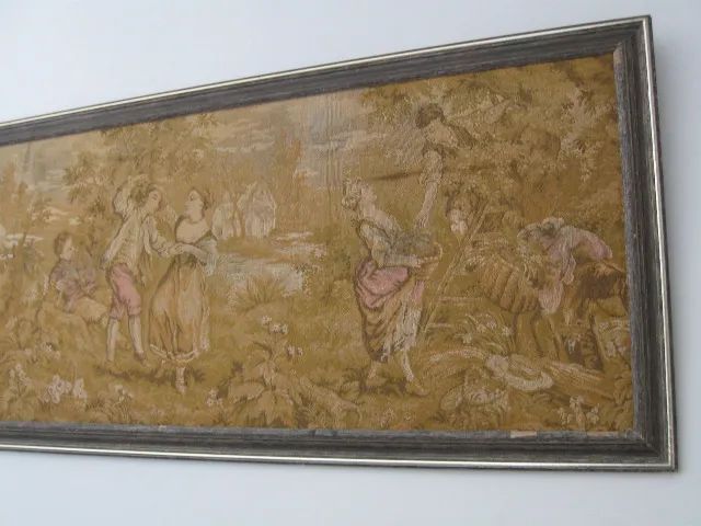 Quadro de tapeçaria gobelin (no estado) - Foto 3