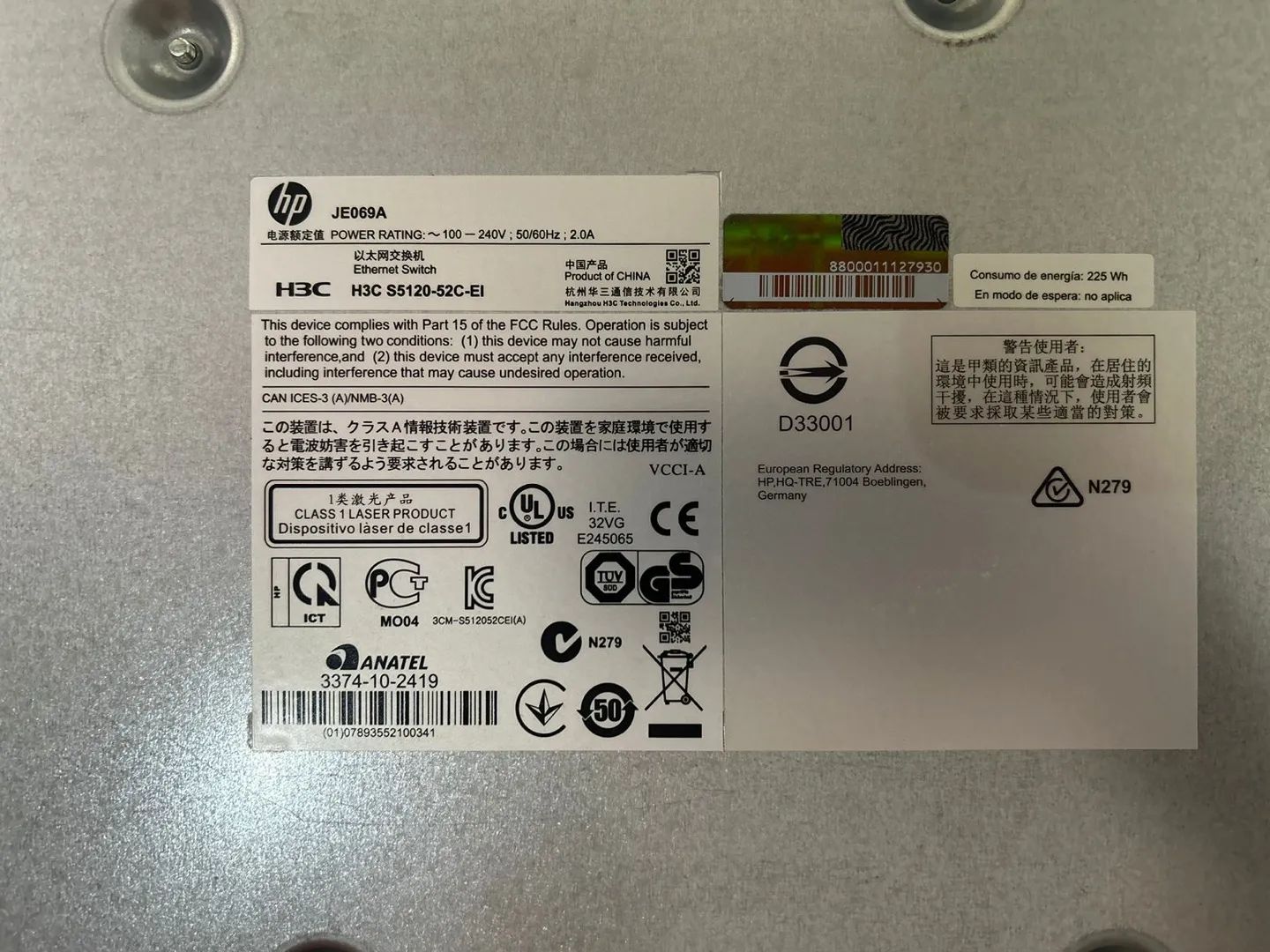 Switch HP A5120-48G 54 Portas Gigabit - Aceito proposta - Foto 3