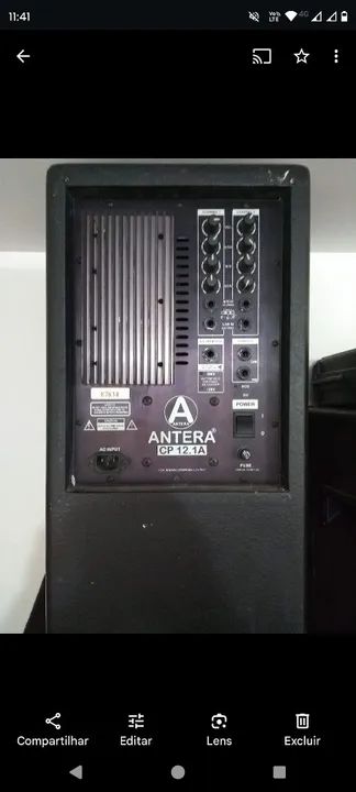 Caixa Antera Ativa e Passiva 12"