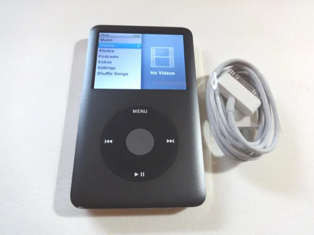 Apple iPod Classic 7th Generation Black (160 GB) Works Great