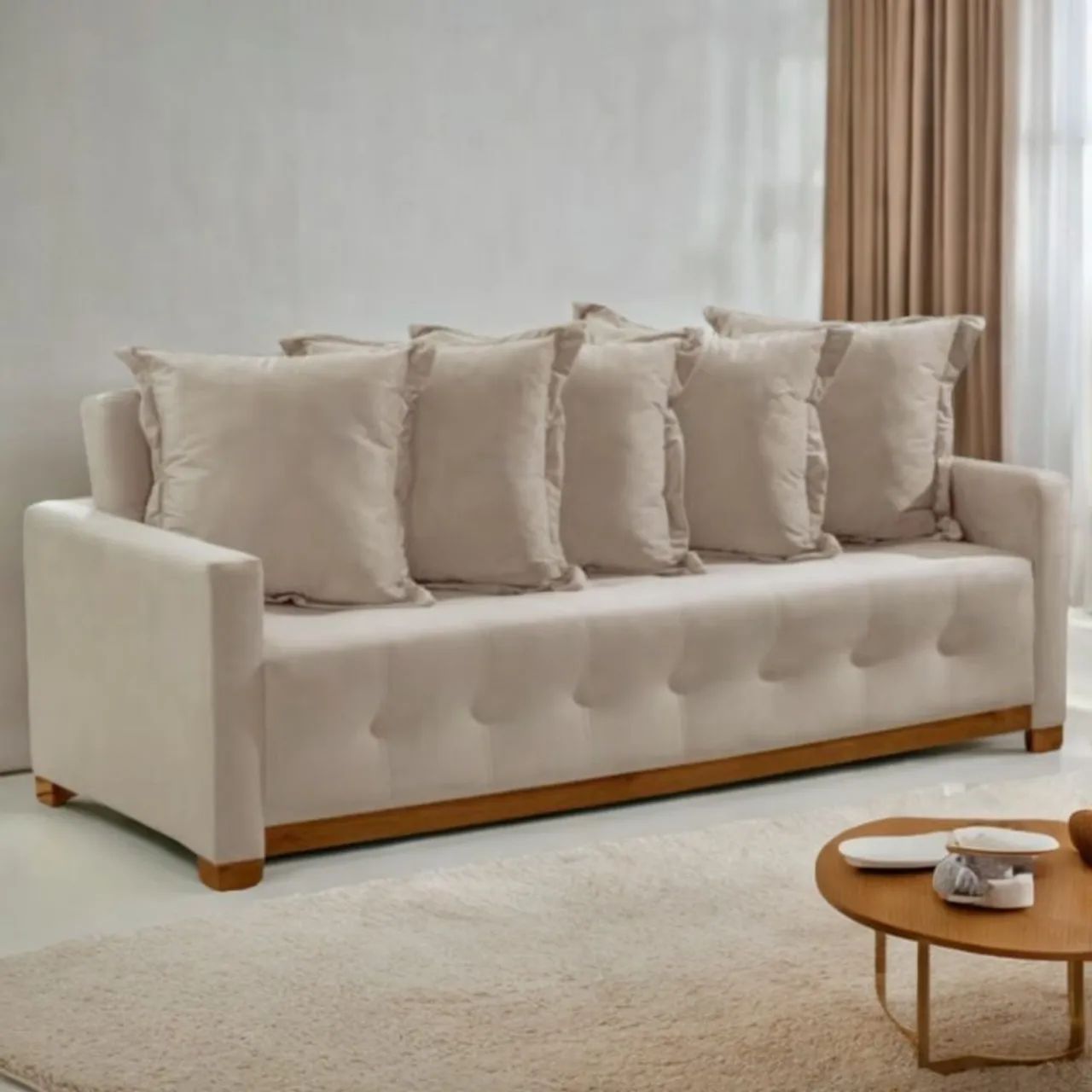 Sofá Cama Feeling 2,05 m Veludo tt544