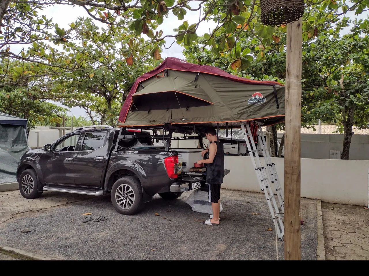 Barraca automotiva BLUE CAMPING  - Foto 3