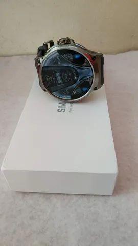 lançamento V69-Smartwatch Tela Gigante  super grande 1,85 - Foto 2