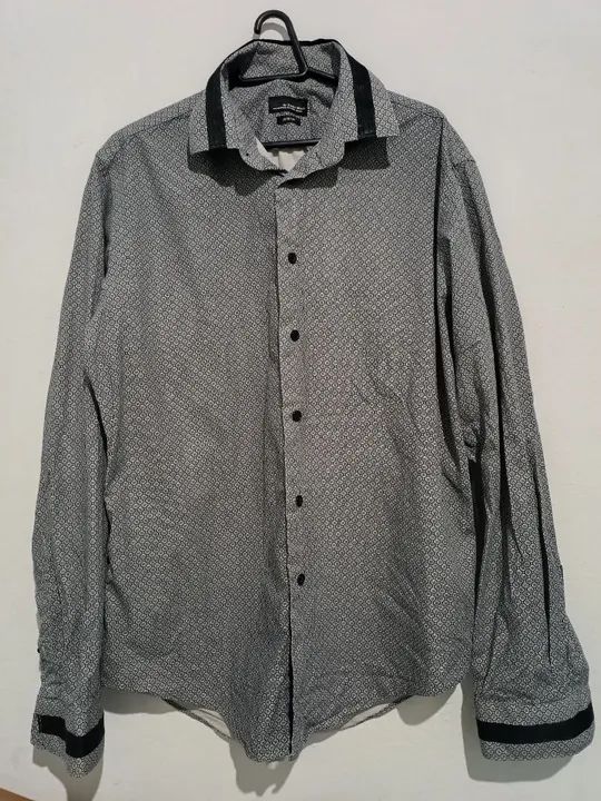 Camisa Zara Slim Fit Masculina - Foto 2
