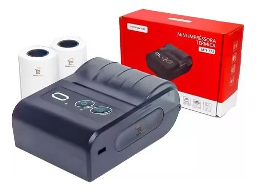 Mini Impressora Térmica Bluetooth MTI-773 Tomate  Loja Coimbra Computadores Entregamos  - Foto 3