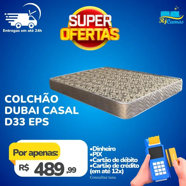 COLCHAO CASAL D33 EPS