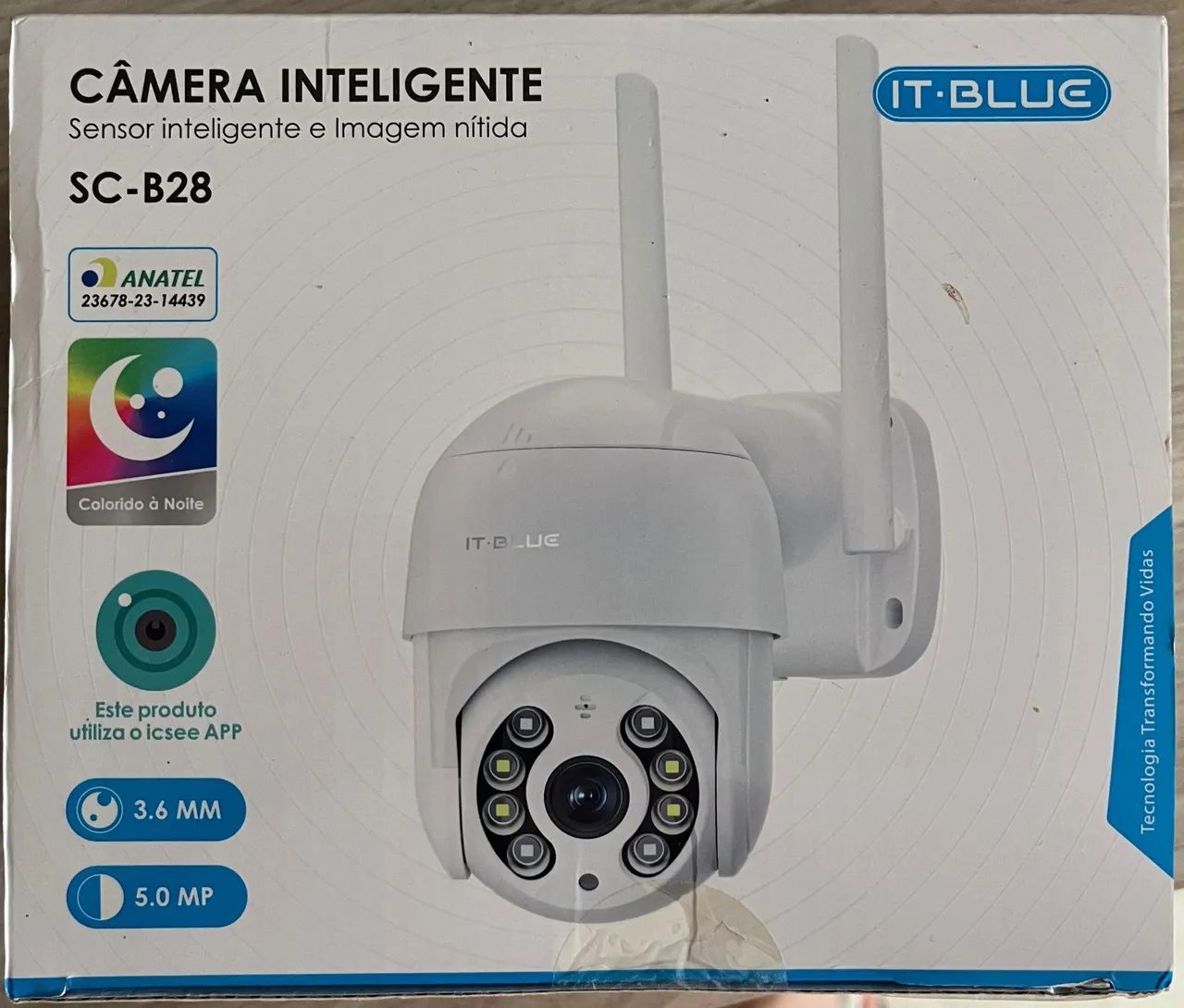 Câmera Wi-fi  Externa IT-Blue SC-B28