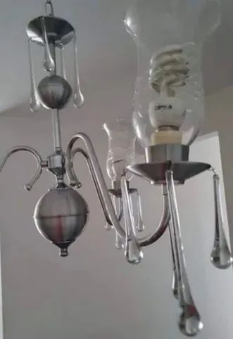 Lustre pendente com gotas - Foto 4