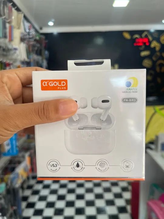 Lançamento Fone Bluetooth V5.3 Agold FN-BR3