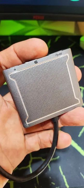 Dock heb tipo c e  displayport com cabo DP 8k - Foto 4