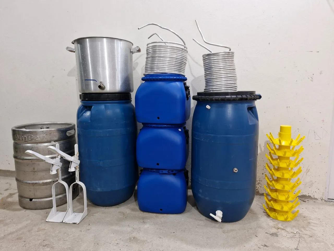 Equipamentos completos para produção de cerveja artesanal