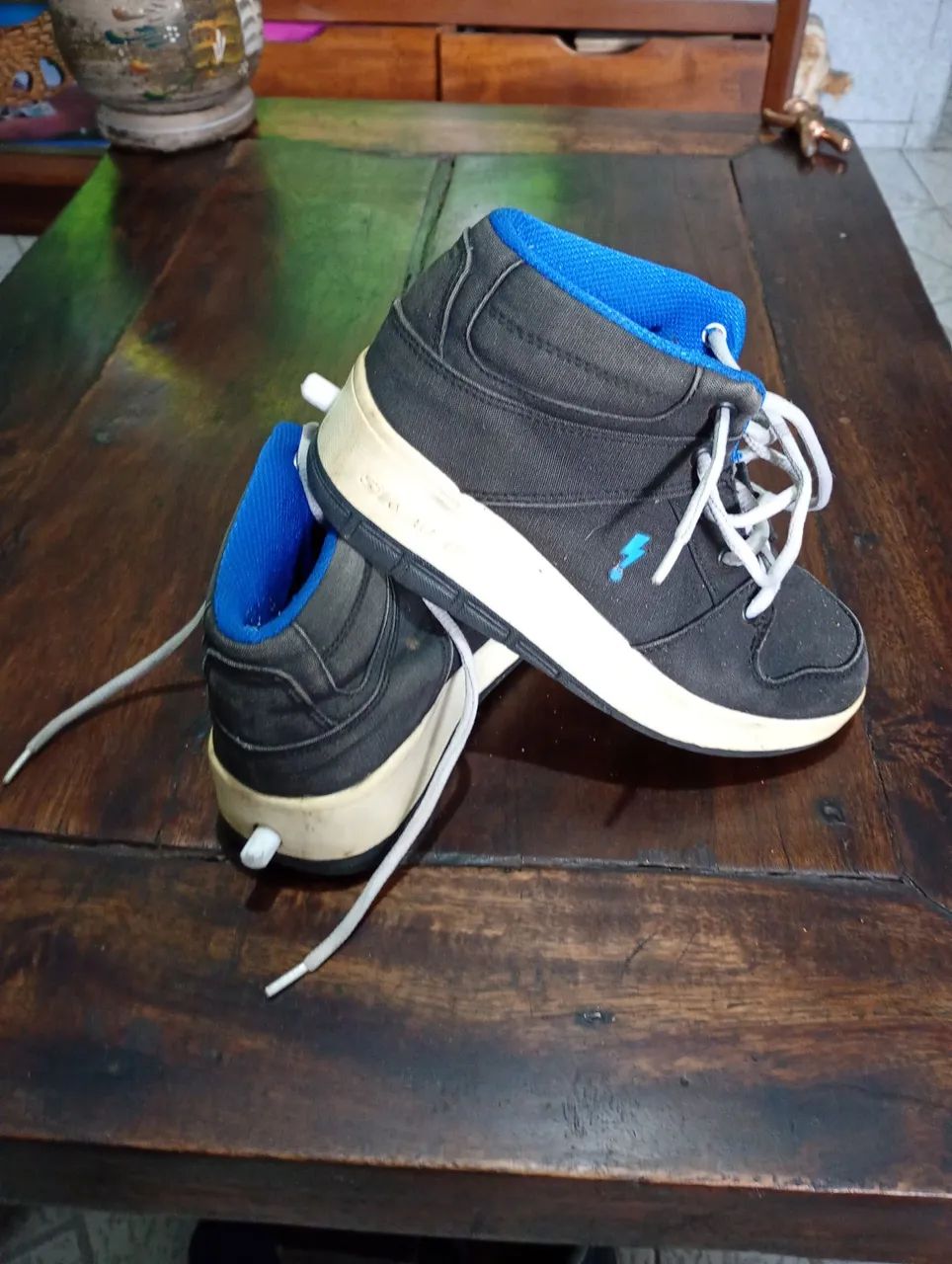 Tênis importado ZEEP skate com freio. 33 - Foto 6