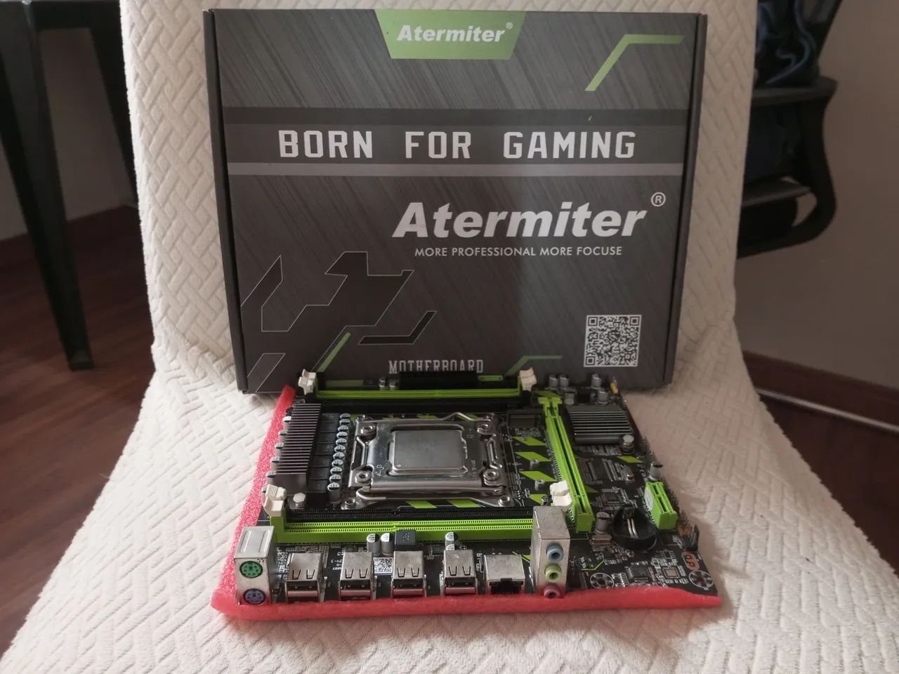 Kit Xeon X79, E5 2620v2, 16GB memória Ram 2x8 ECC - Foto 5