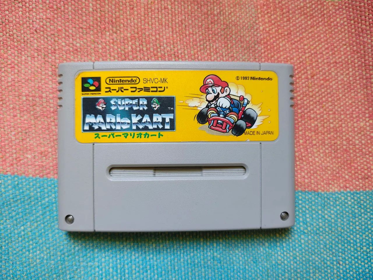 Super Mario Kart - Jogo Original Super Famicom