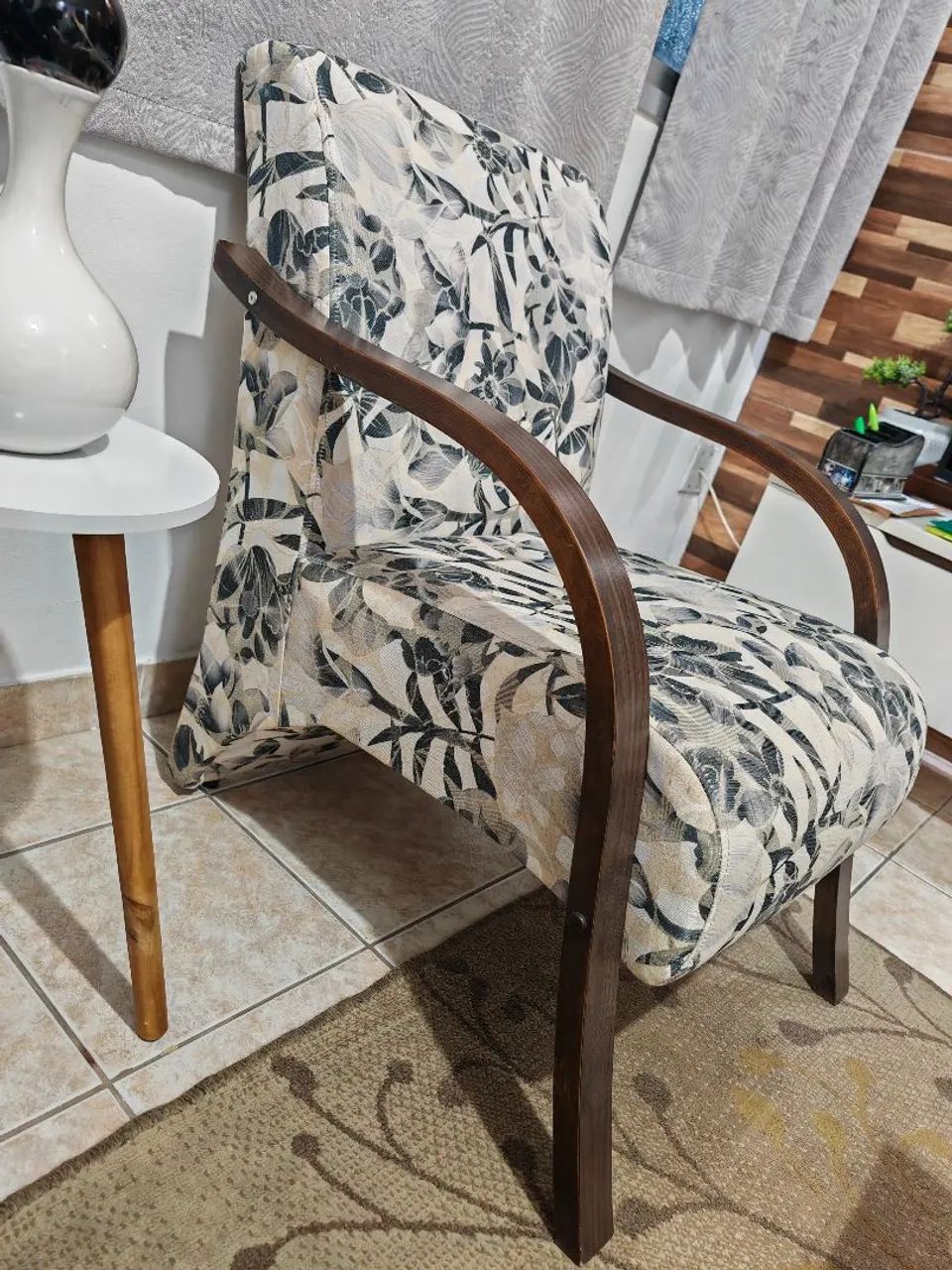 Poltrona Floral - elegante e decorativa   - Foto 2