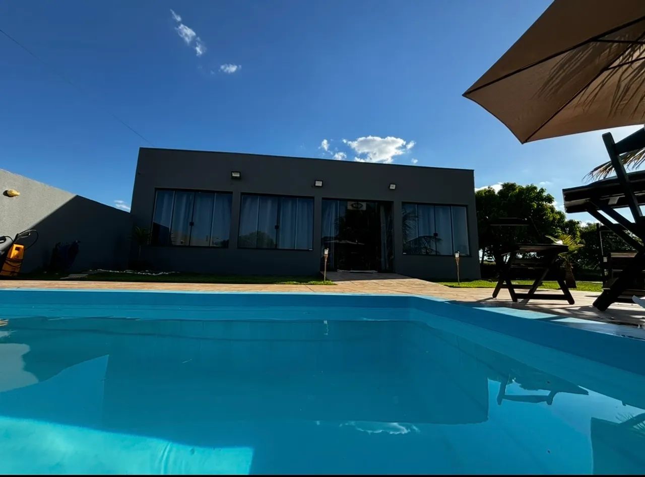 Chácara com piscina em alvorada do sul ! Condomínio fechado 