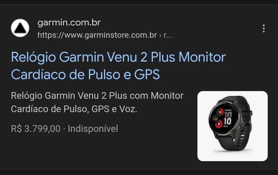 Relógio Inteligente Garmin Venu 2 Plus - Preto - Foto 2