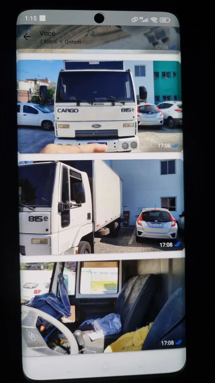 Caminhao 3/4 bau,golpistas por favor não percam tempo não tá por favor  - Foto 4