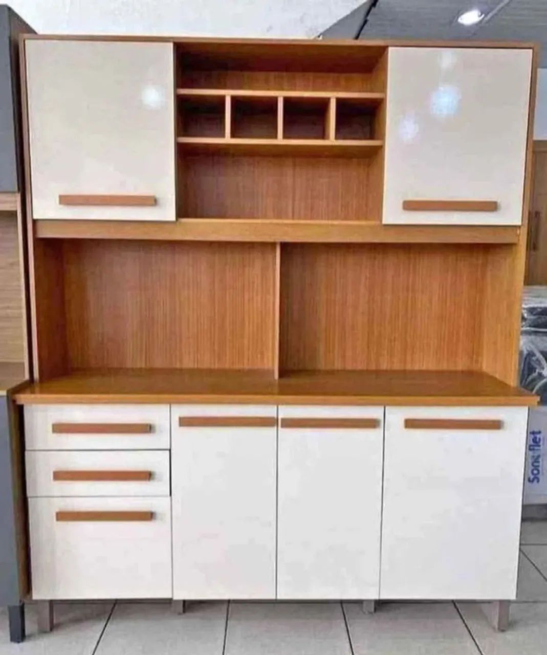 Armários de Cozinha Isabela, Preço de Fábrica, Frete Grátis, Cartão 12x!