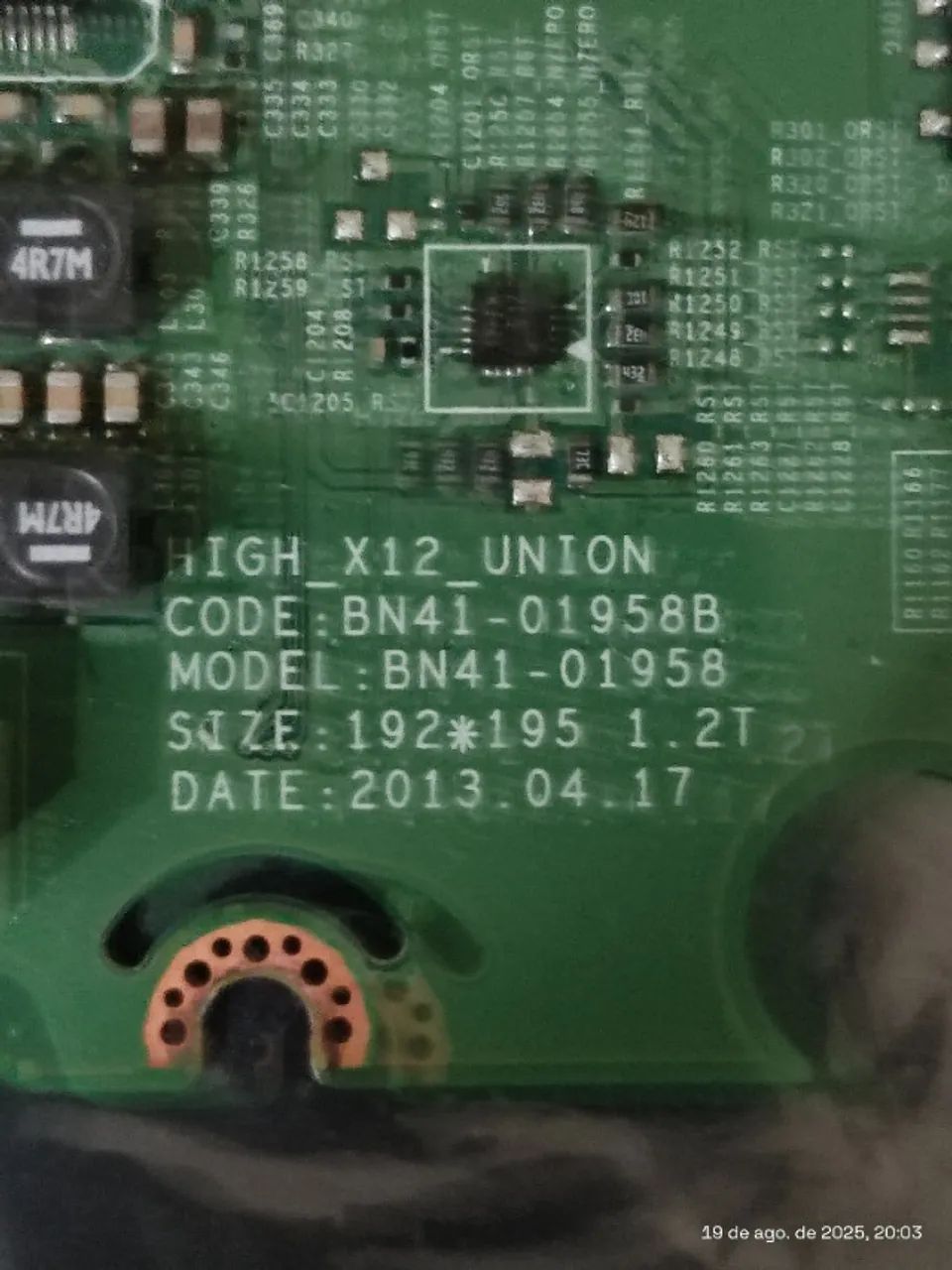 Placa de tv sansung   modelo Un32f4300ag - Foto 3