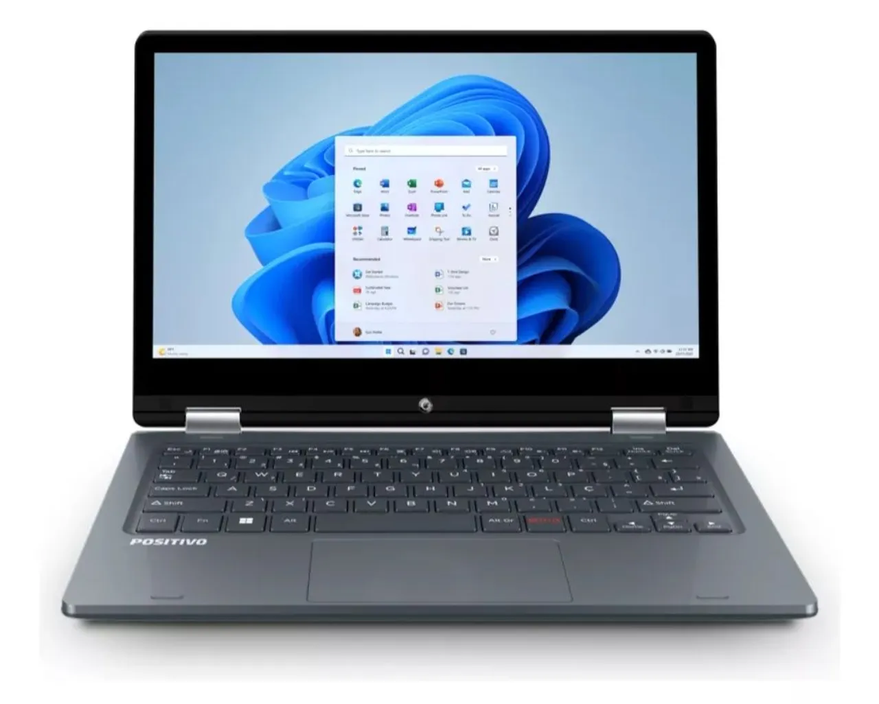 Notebook Positivo 2 em 1 - Tela Touchscreen e Windows 11