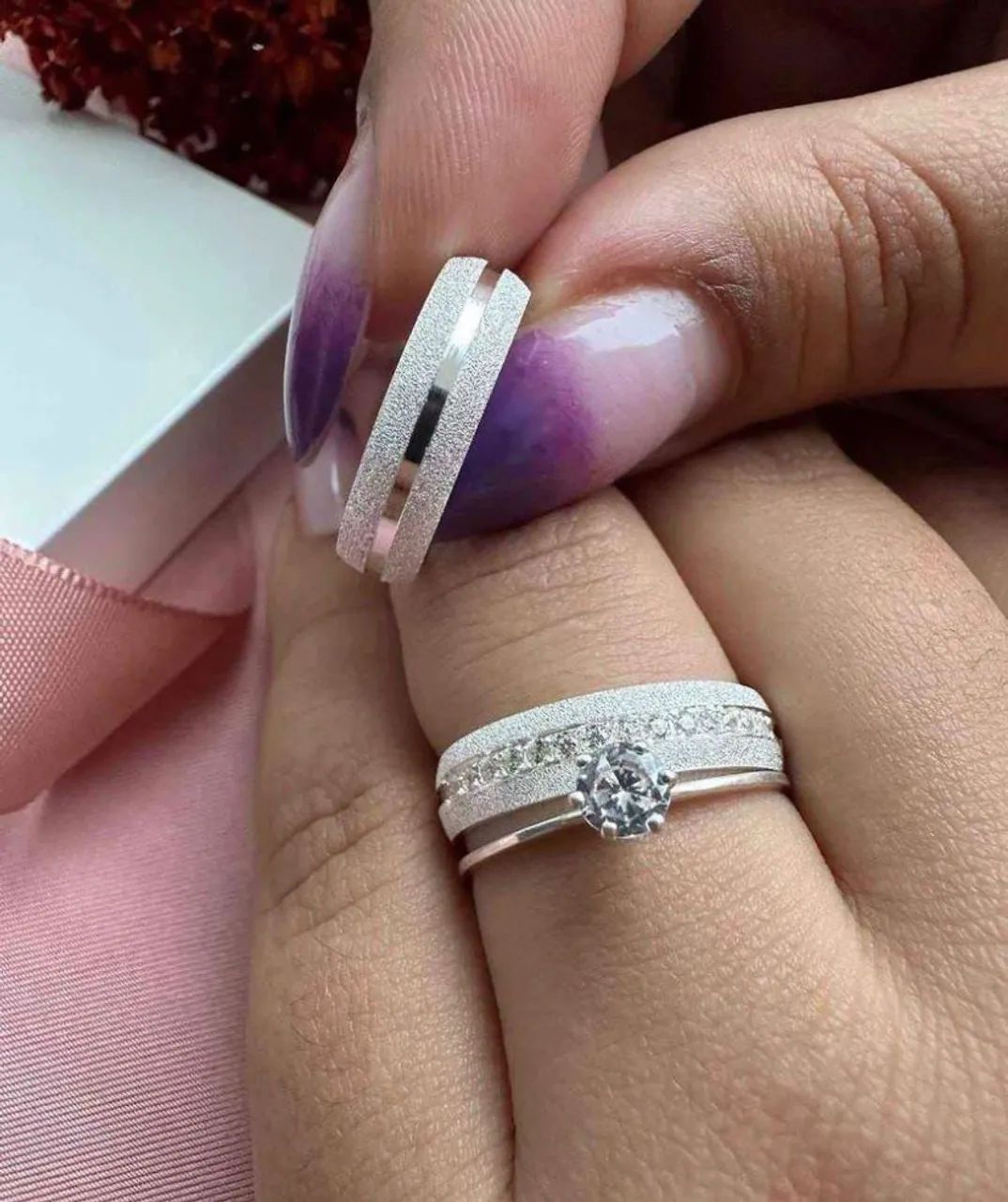 Aliança de Prata 950