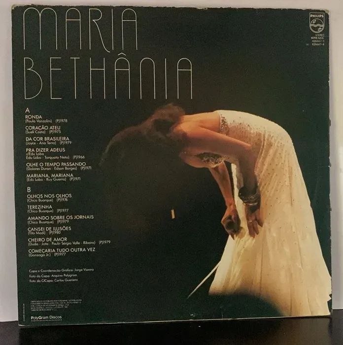Vinil Maria Bethânia Palco Iluminado 1985