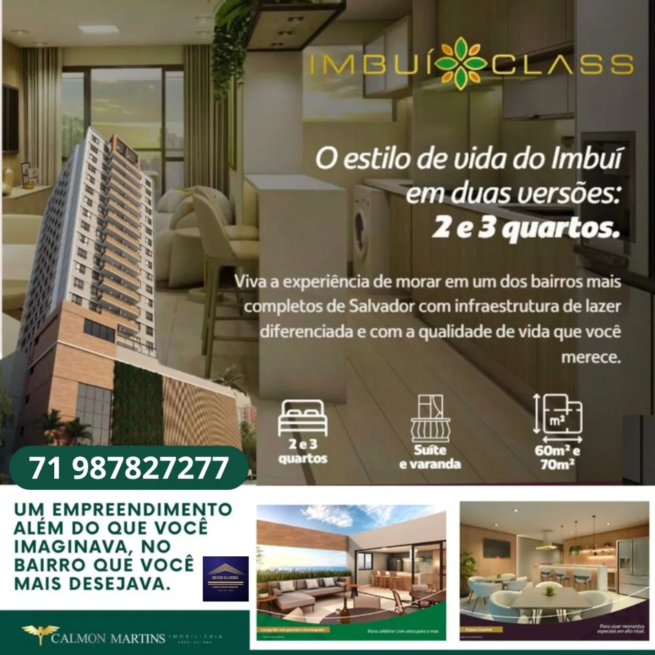 LANÇAMENTO - Apartamentos 2 e 3 quartos, suíte, varanda no Imbuí