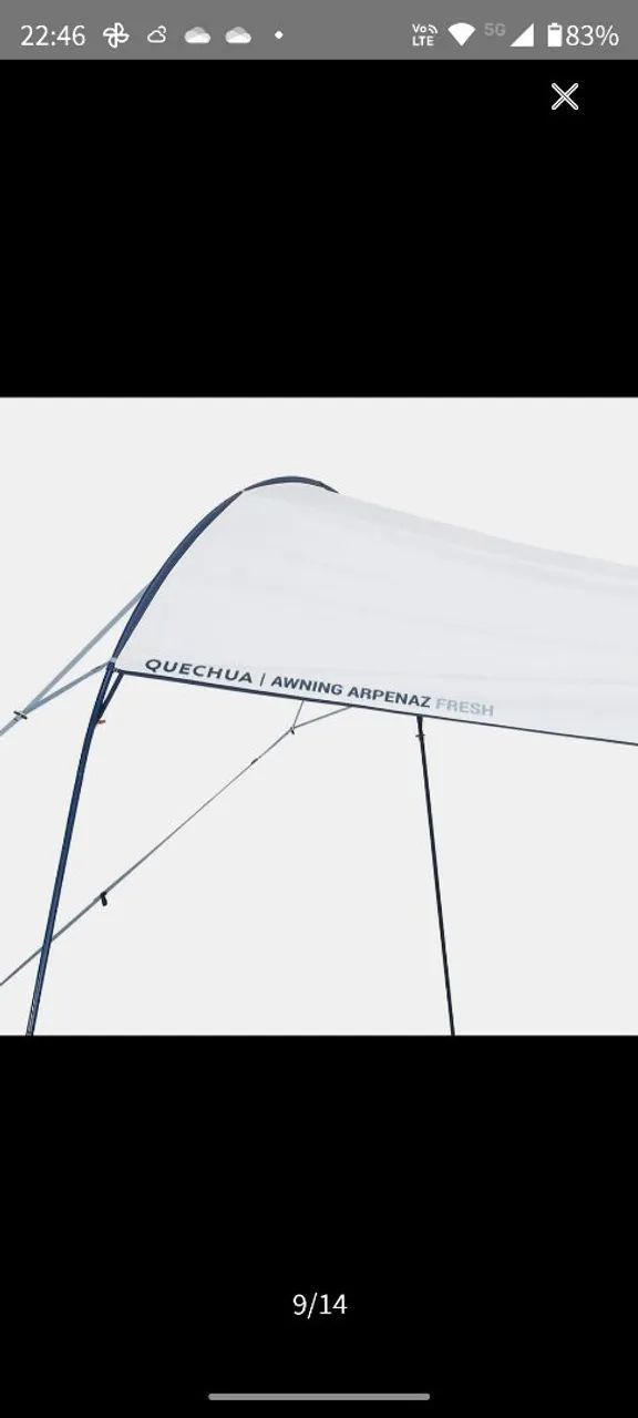 Toldo quechua arpenaz fresh - Foto 2