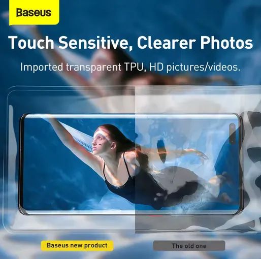 Baseus capa de telefone à prova d'água  - Foto 3
