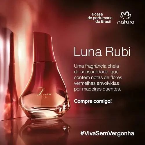 Perfume Natura Luna " RUBI " 75ml