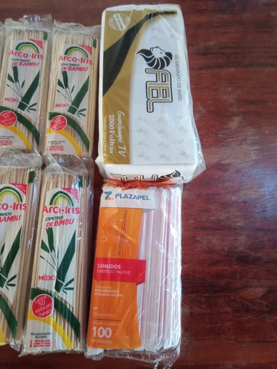 Palitos de Bambu para Churrasco - Pacote com 50 - Foto 3