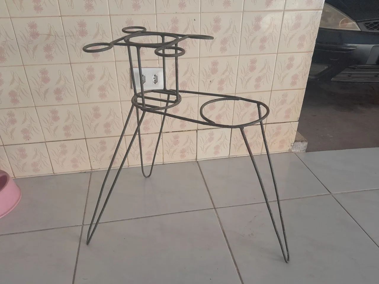 Mesa de Ferro  (porta garrafa, copos e pratos) - divido 6 ou 12 vzs  no Cartao  - Foto 2